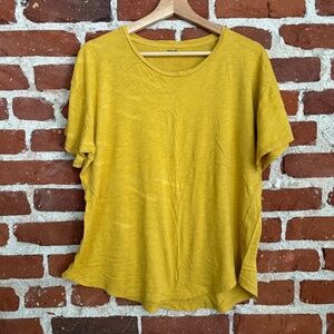 💛 Madewell Goldenrod Tee | Size XL